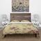 Designart 'Vintage Purple Flowers' Floral Bedding Set - Duvet Cover & Shams